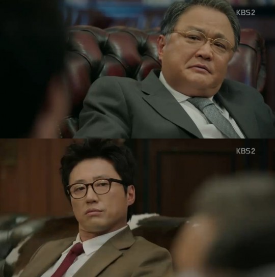 ‘동네변호사 조들호’ 박신양, 정원중/사진제공=KBS2 ‘동네변호사 조들호’ 방송화면