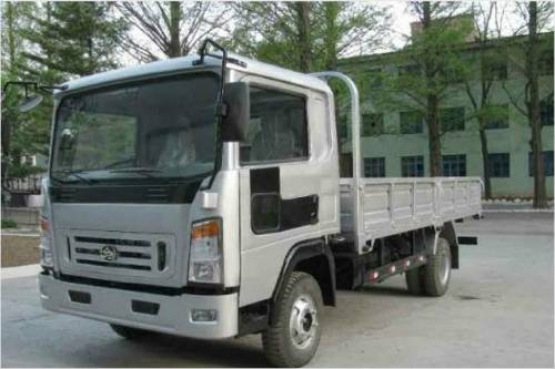 북한이 제작한 5톤급 화물자동차(사진=조선의 오늘)