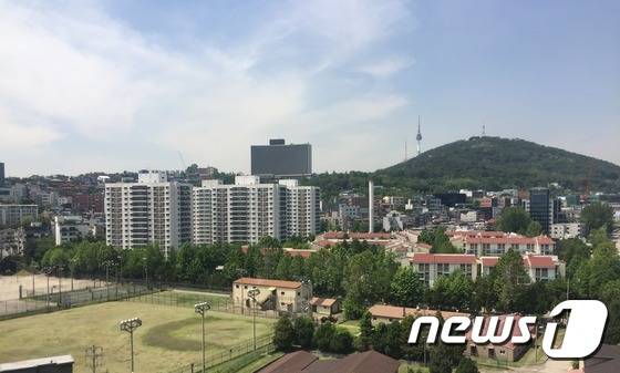 서울 용산구 한남동 외인주택부지 일대 전경 /사진=최동순 기자 © News1