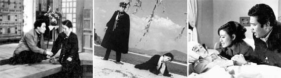 각각 동명의 신파극 등을 스크린에 옮긴 ‘사랑에 속고 돈에 울고’(36)와 ‘장한몽’(69), 그리고 속편이 줄줄이 이어진 영화 ‘미워도 다시 한번’(68). [사진 푸른역사·중앙포토]