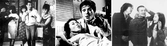 왼쪽부터 ‘맨발의 청춘’(64), ‘별들의 고향’(74), ‘바보들의 행진’(75) 같은 청춘영화는 이와는 다른 감성과 연출을 선보였다. [사진 푸른역사·중앙포토]