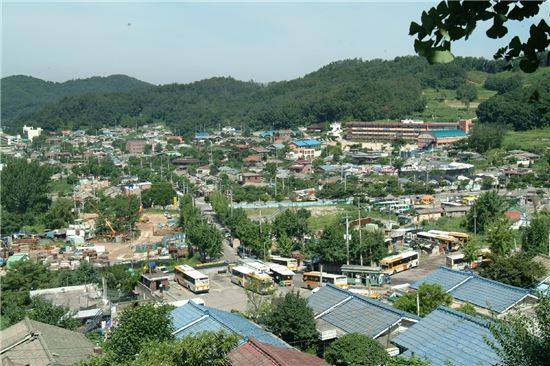 기자촌 옛 전경