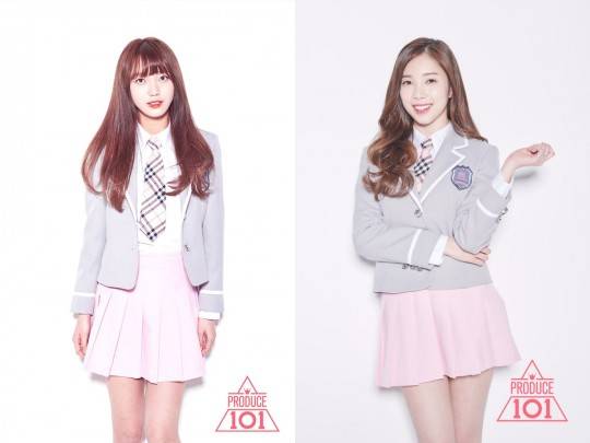 김소희(왼쪽)와 윤채경 / 사진=엠넷 제공