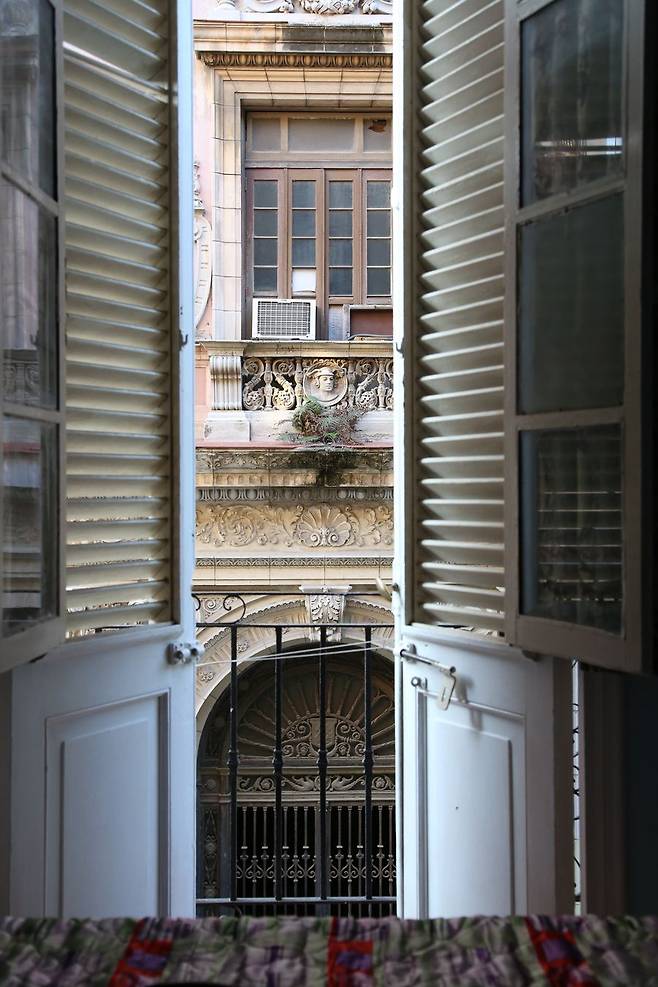 올드 아바나의 까사에서 본 풍경.