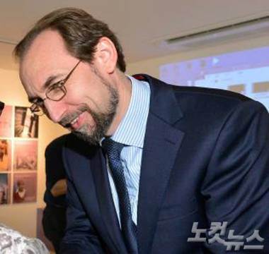 자이드 라아드 알 후세인 유엔 인권최고대표. (사진=박종민 기자/자료사진)