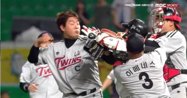 사진=류제국·김강민, MBC스포츠플러스 캡처