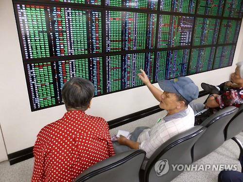 대만 증시［AP=연합뉴스 자료사진］