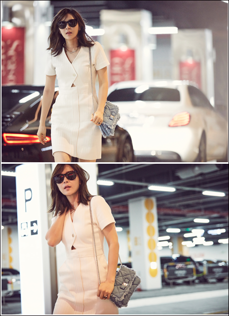 최강희 포스가 화제다. ⓒ Ferragamo