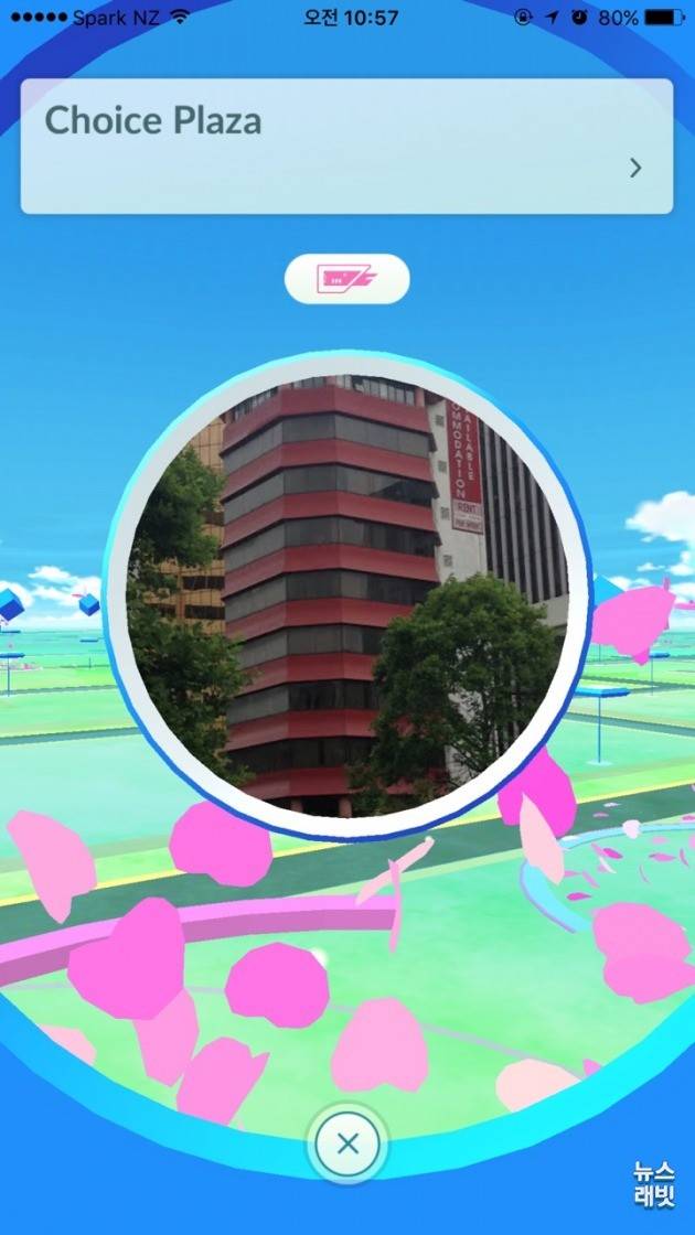 뉴질랜드 오클랜드 시내 실제 빌딩 모습 = 뉴스래빗 독자 제공