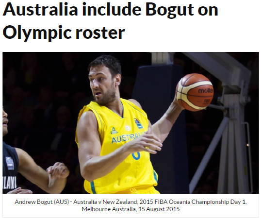 Anderw Bogut Austrailia