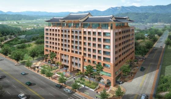 경북 경주시 진현동에 들어서는 ‘경주시티 라마다 호텔 더 테라스’.