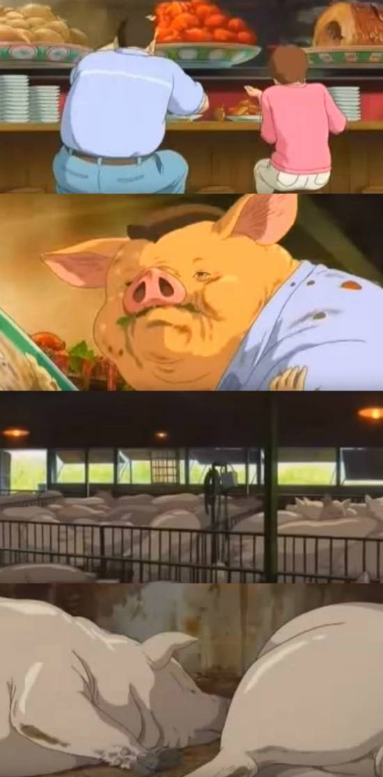 (사진=영화 '센과 치히로의 행방불명' 트레일러 영상 캡처)