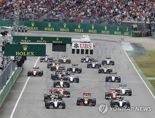 Germany F1 GP Auto Racing