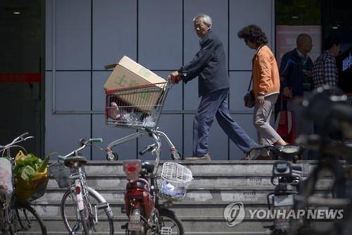 중국 시민들[AFP=연합뉴스 자료사진]