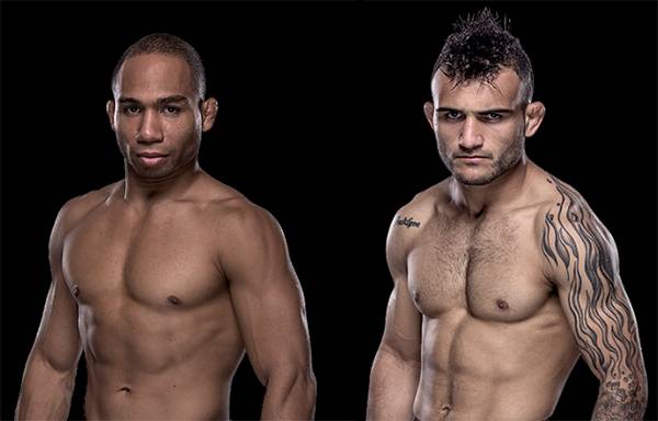 ▲ 존 도슨(왼쪽)과 존 리네커가 오는 10월 2일 밴텀급 경기에서 맞붙는다. ⓒUFC.com