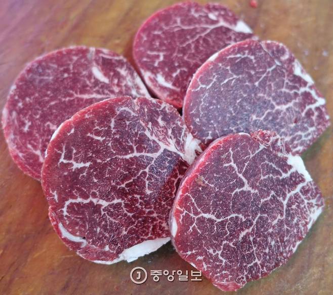 스테이크용 안심