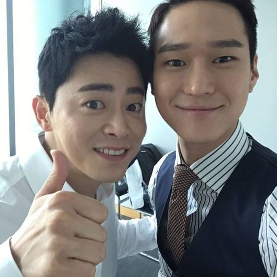 고경표가 조정석과의 사진을 공개했다. © News1star / 고경표 인스타그램