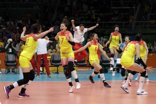 결승에서 세르비아를 3-1로 꺾고 금메달을 따낸 중국. 그들은 아시아의 자존심을 지켰다. [사진=AP 뉴시스]