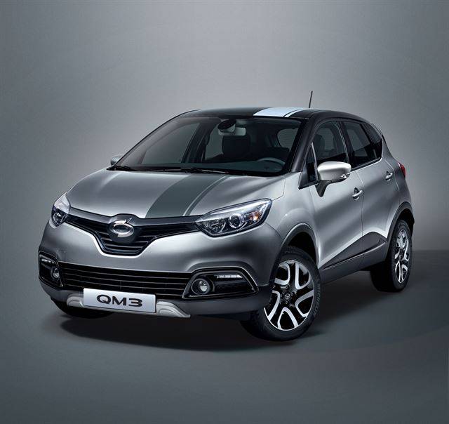 그림 1QM3의 최고출력은 국내에서 90마력(PS)으로 표기되지만, 유럽에서는 국제 단위인 66㎾겨 병기된다.