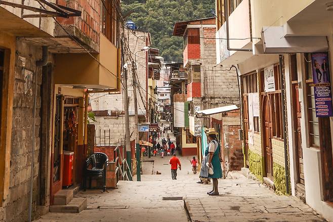 마추픽추 마을로 불리기도 하는 아구아스 칼리엔테. 노동효 제공