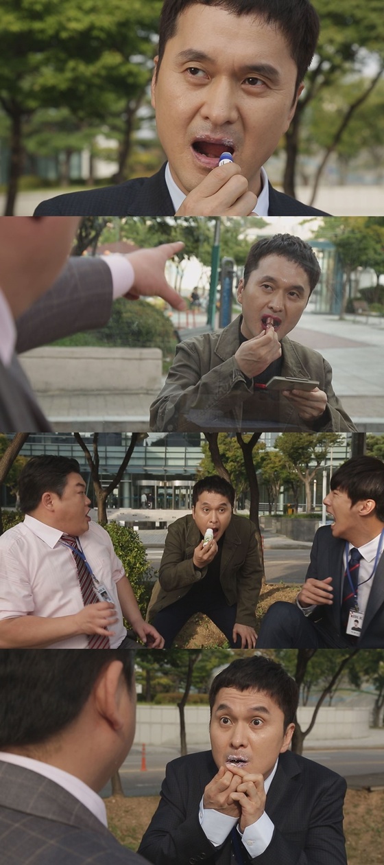 장현성이 립밤 스토커로 변신한다. © News1star/ tvN 'SNL코리아 시즌8'