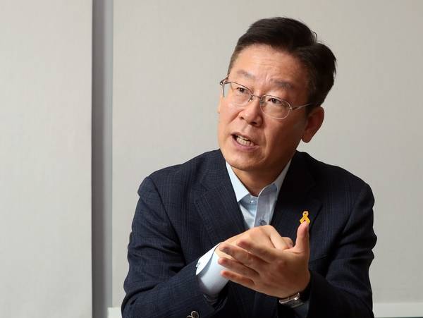 이재명 성남시장. 사진=강정현 기자