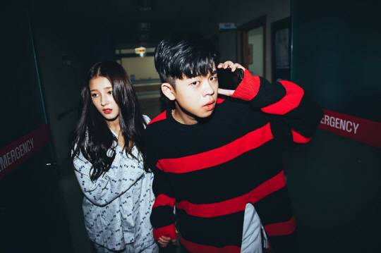 MC그리-모모랜드 낸시. ⓒ브랜뉴뮤직