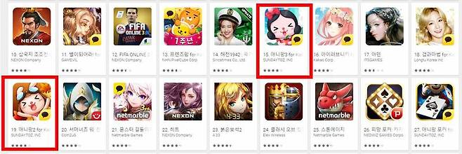 선데이토즈 애니팡3