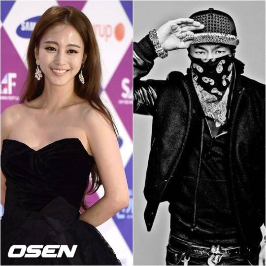 한예슬(왼쪽)과 테이./사진=OSEN