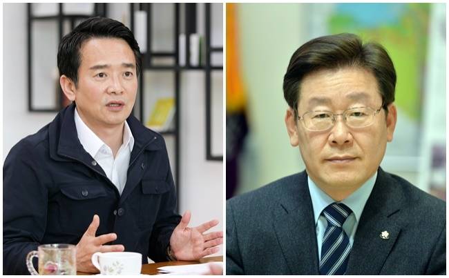 [사진=남경필지사(왼쪽)과 이재명 성남시장(오른쪽)]