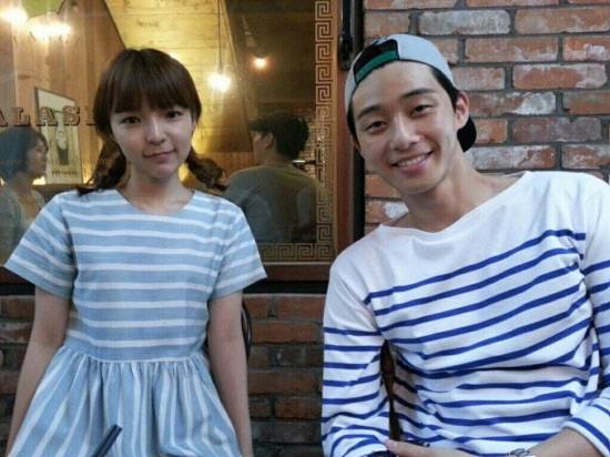 박진주, 박서준. 사진 박진주 트위터