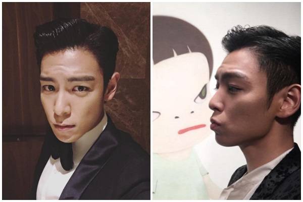 탑이 포마드 스타일을 했다. ⓒ MK스타일 / 탑 인스타그램
