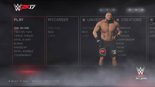 WWE 2K 17 스크린샷