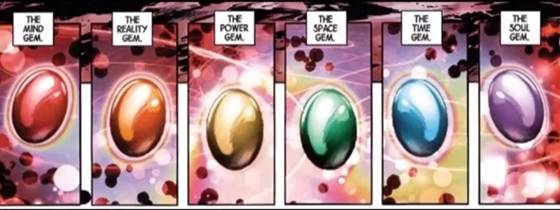 인피니티 스톤 / 사진=마블코믹스 이미지