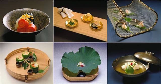 미슐랭 3스타 키치센(kichisen)의 음식. 키치센 공식 홈페이지