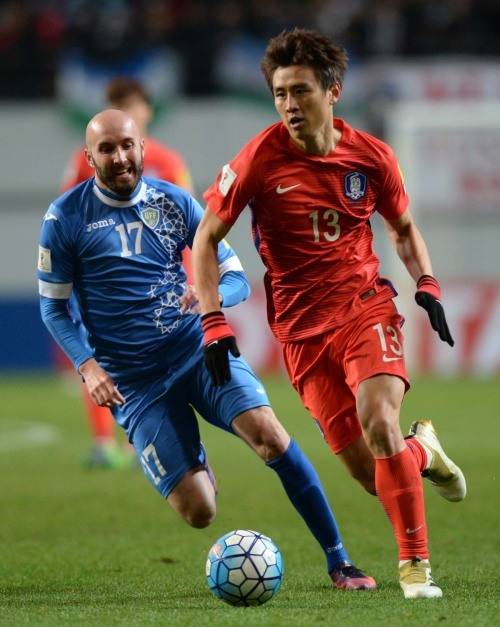 역전골을 성공시킨 구자철. [사진=뉴시스]