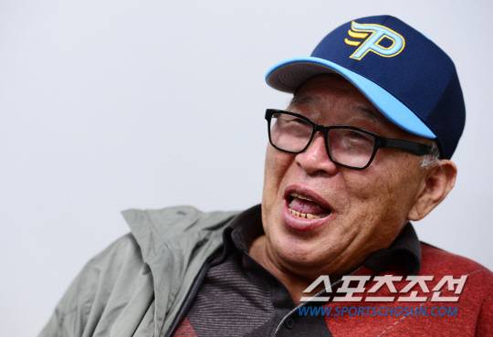 김응용 야구학교 유소년팀 총감독. 분당=조병관기자 rainmaker@sportschosun.com/2016.11.17/