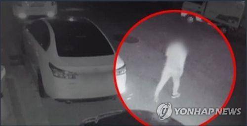 모야모야 사건 피고인이 이동하는 장면