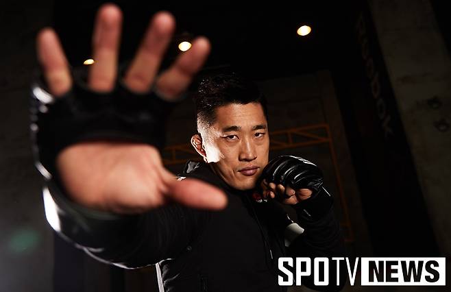 ▲ 김동현은 올해 마지막 날, 올해 첫 경기를 펼친다. ⓒ한희재 기자