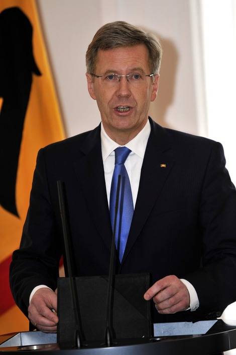 크리스티안 불프 독일 대통령. 한겨레 자료사진