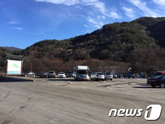 덕유산국립공원 구천동 주차장 전경./뉴스1© News1