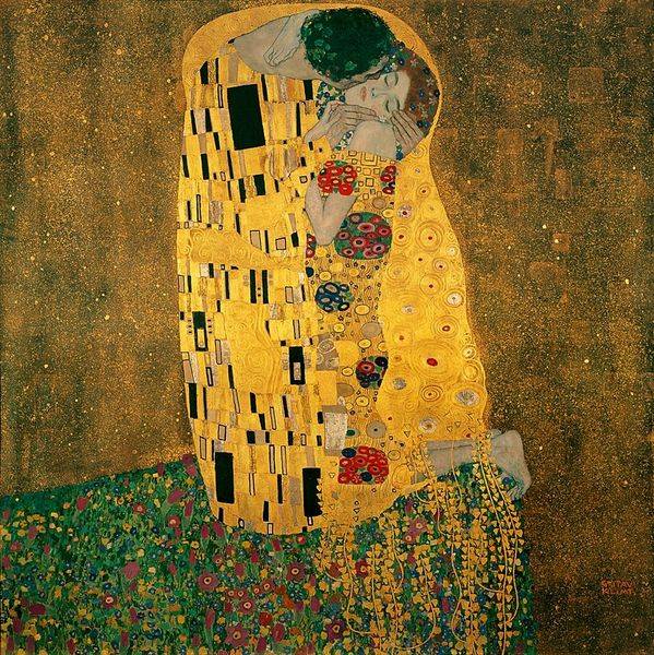 구스타프 클림트, 키스, 1907~1908년