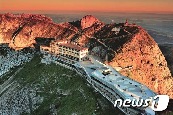 스위스를 상징하는 바위산 필라투스.(이미지제공=스위스관광청)© News1