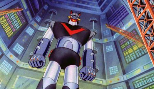 1976년에 세상에 나온 김청기 감독의 로보트 태권V. 태권도와 로봇을 결합시켜 엄청난 성공을 거뒀다. [사진 영화영상 캡처]