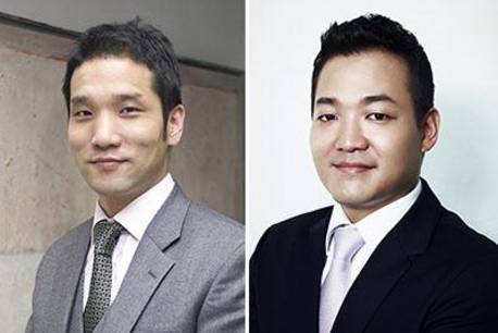 이태성 세아홀딩스 전무(왼쪽)와 이주성 세아제강 전무 /세아그룹 제공