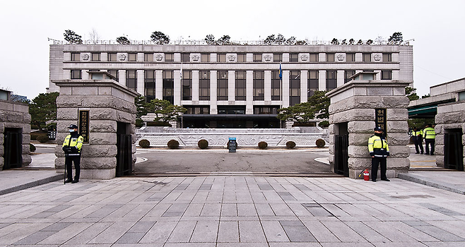 서울 종로구에 위치한 헌법재판소 © 시사저널 최준필