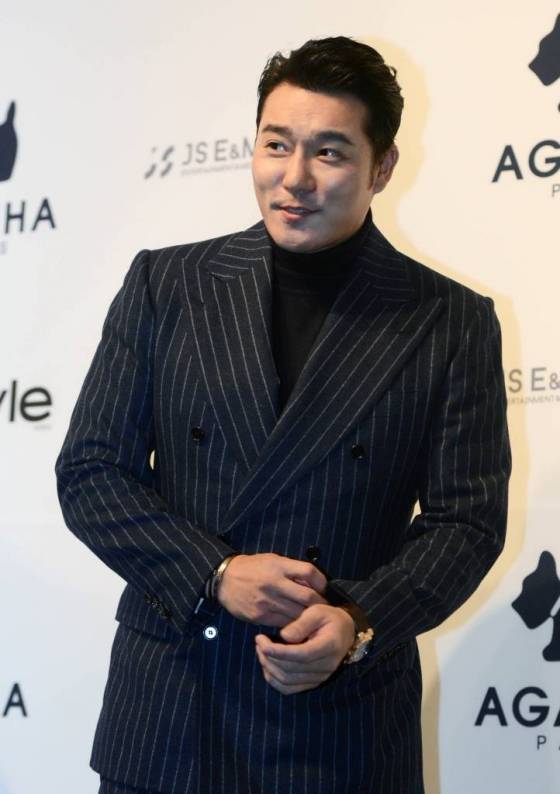 지난해 12월 20일 한 행사에서 이태곤의 모습./사진=뉴시스.