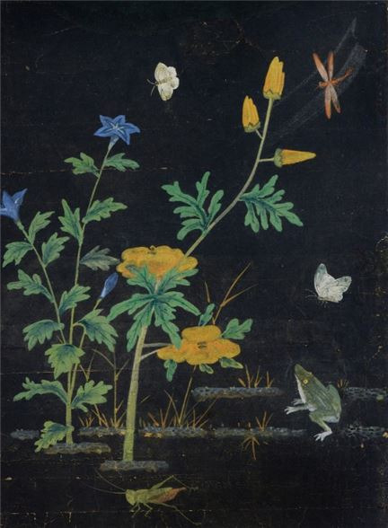 신사임당,초충도, 연도미상, 종이에 채색, 36x25cm. [사진=서울미술관 제공]