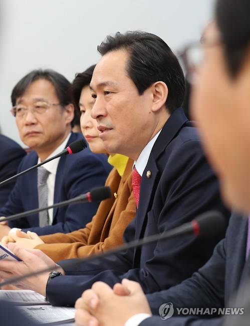 더불어민주당 우상호 원내대표[연합뉴스 자료사진]