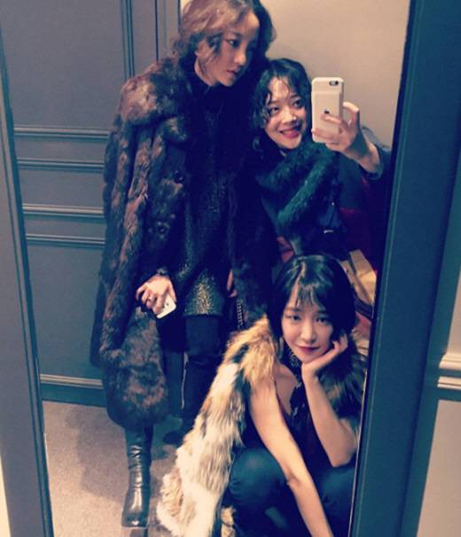 ‘우정여행’ 설리-가인-구하라, 화려한 옷 입고 클럽서 자유 만끽